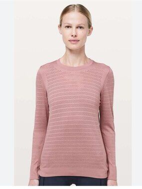 Lululemon Possible Size 8 Breeze By Mauve Top